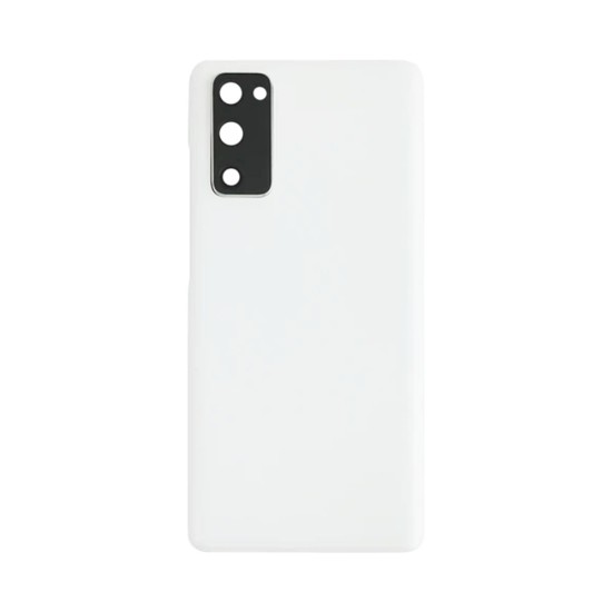 Back Cover+Camera Lens Samsung Galaxy S20 FE 5G/G781 White Back Cover+Camera Lens Samsung Galaxy S20 FE 5G/G781 White